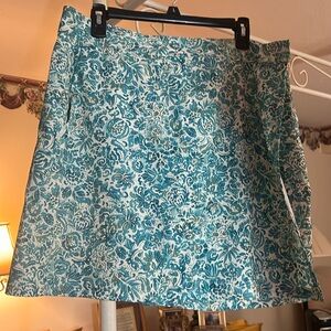 Rip Skirt Hawaii, Length 2, size Large wrap Skirt for Women, Turquoise NWOT